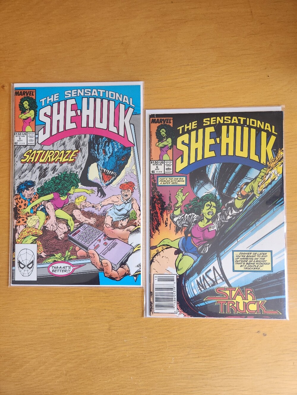 She-Hulk #5, #6 - 80s Comic Books (Lot of 2)